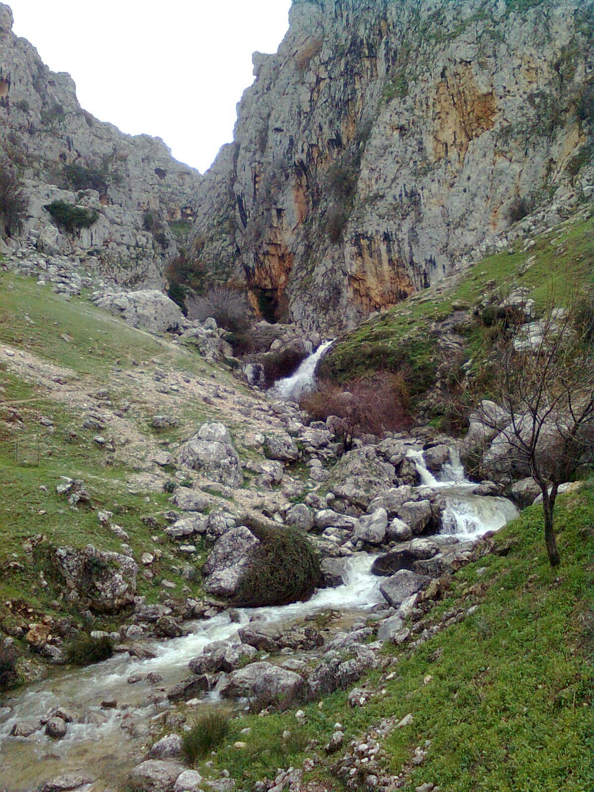 Río Bailón en el Parque Natural de las Sierras Subbéticas