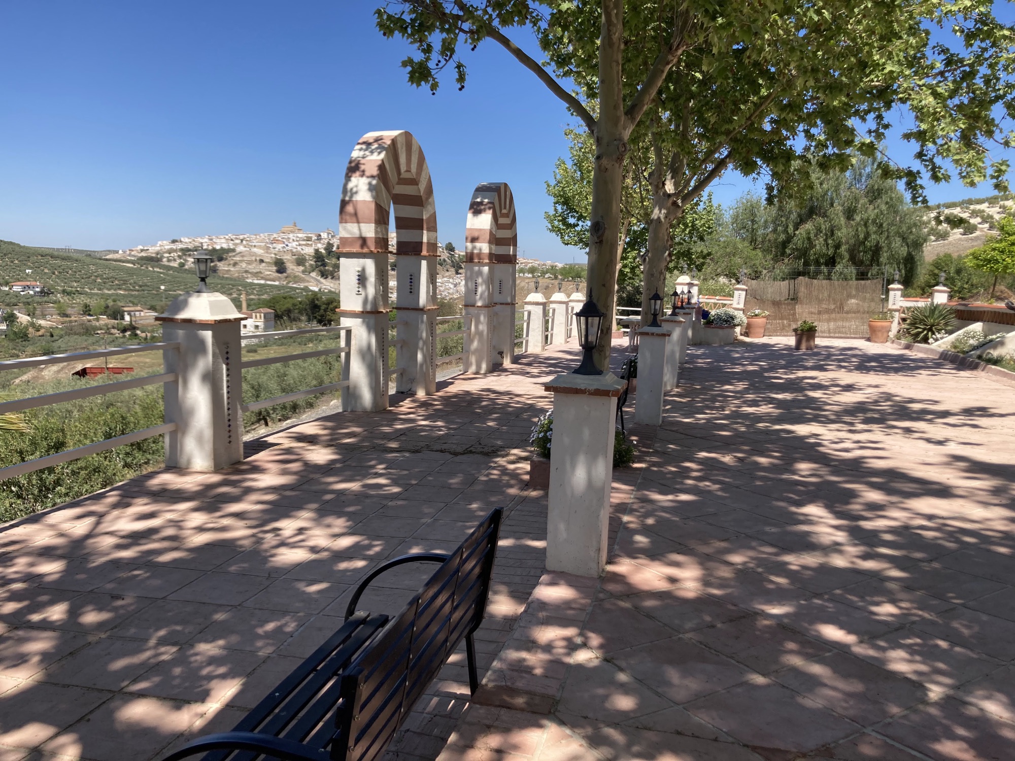 Mirador con vistas a Baena