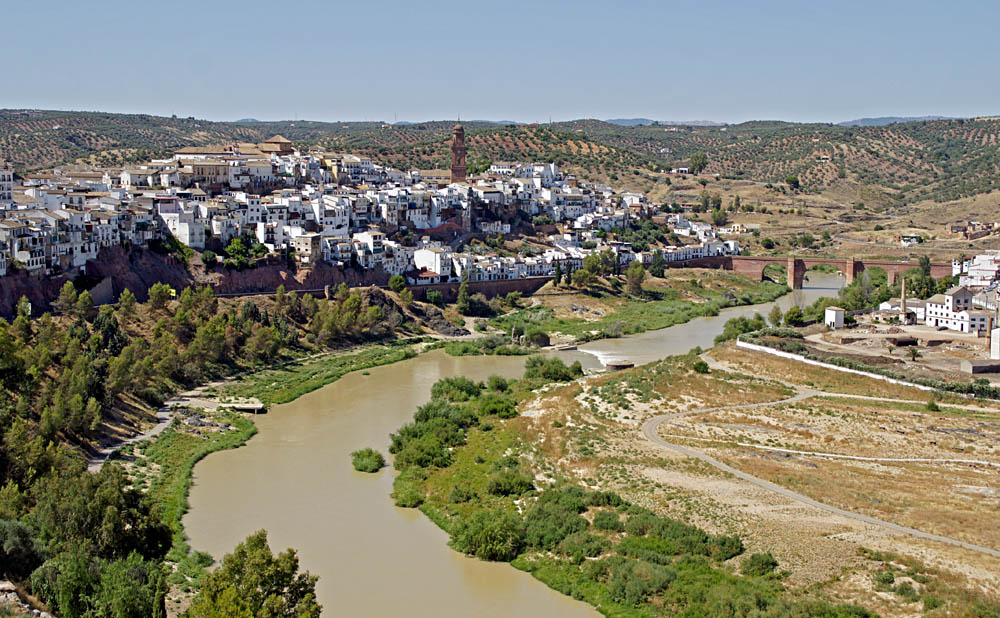 Montoro y el meandro del Guadalquivir